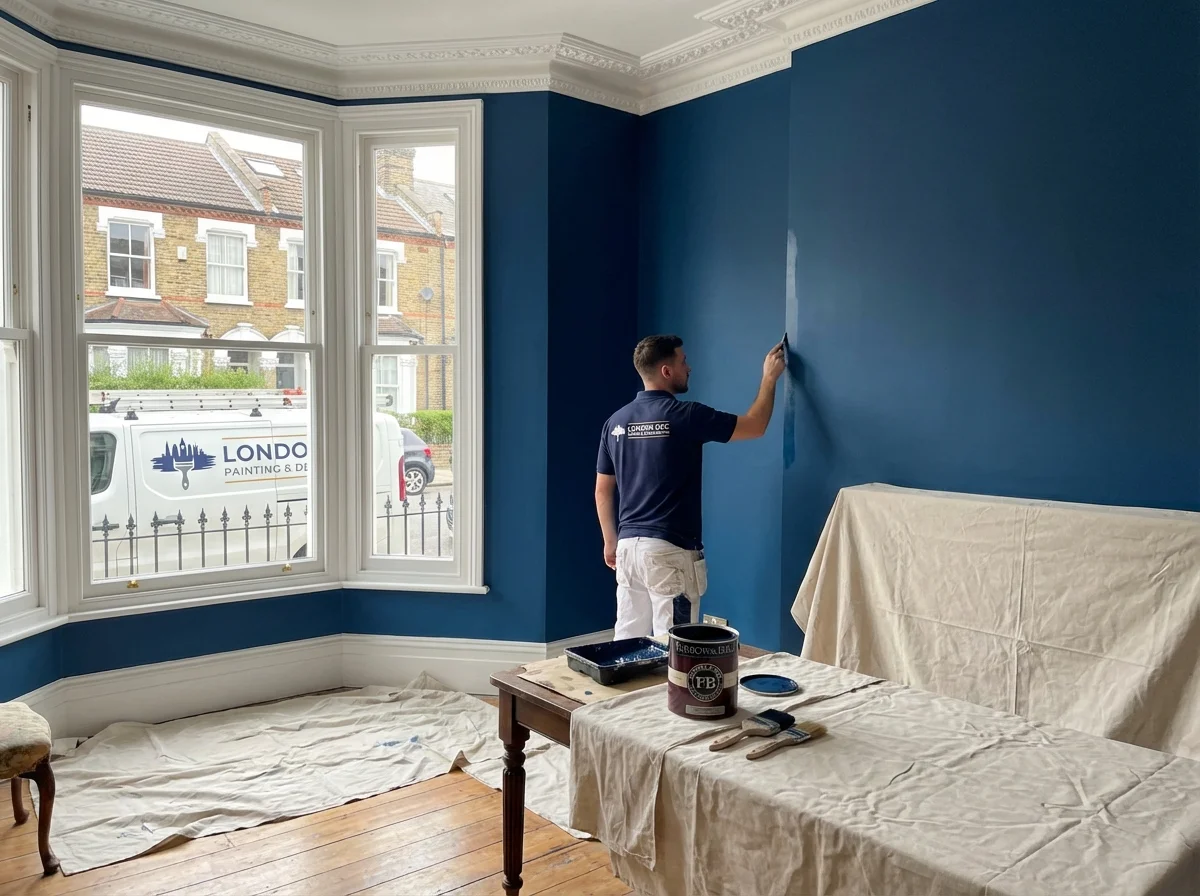 Luxury London townhouse interior